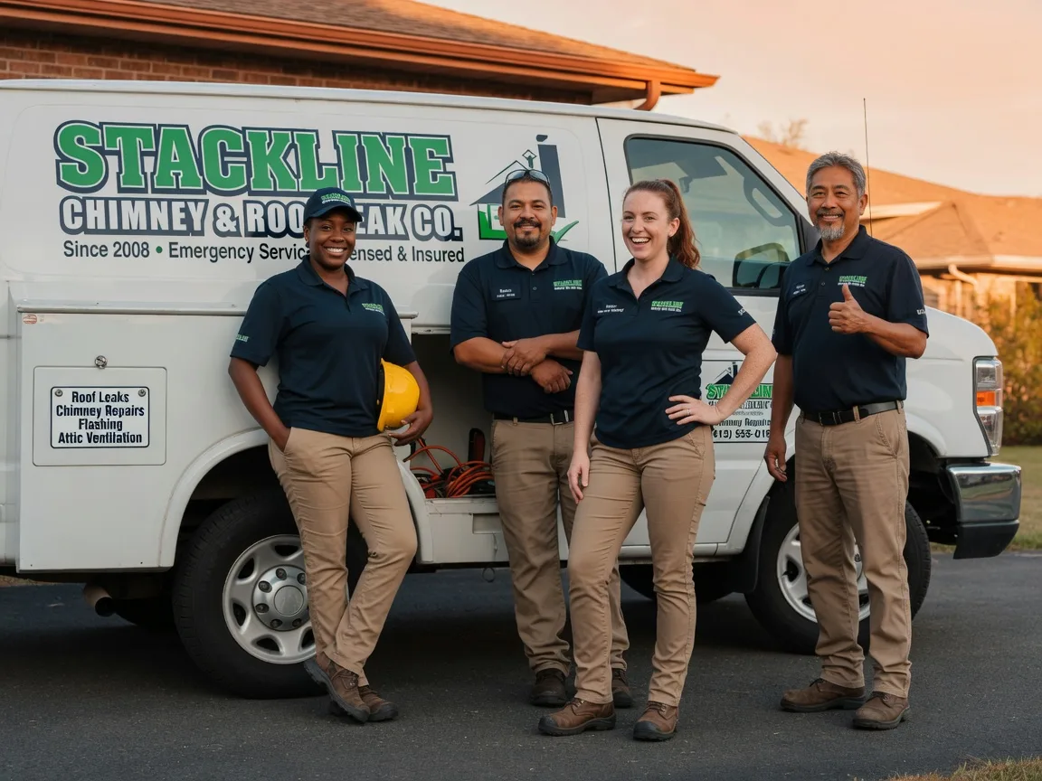 Chimney flashing repair company in Merrittstown, PA